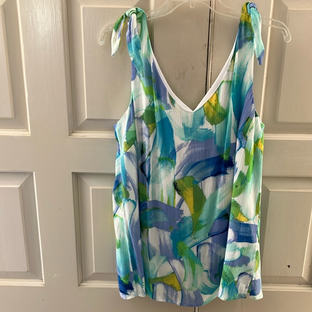 Medium sleeveless summer top